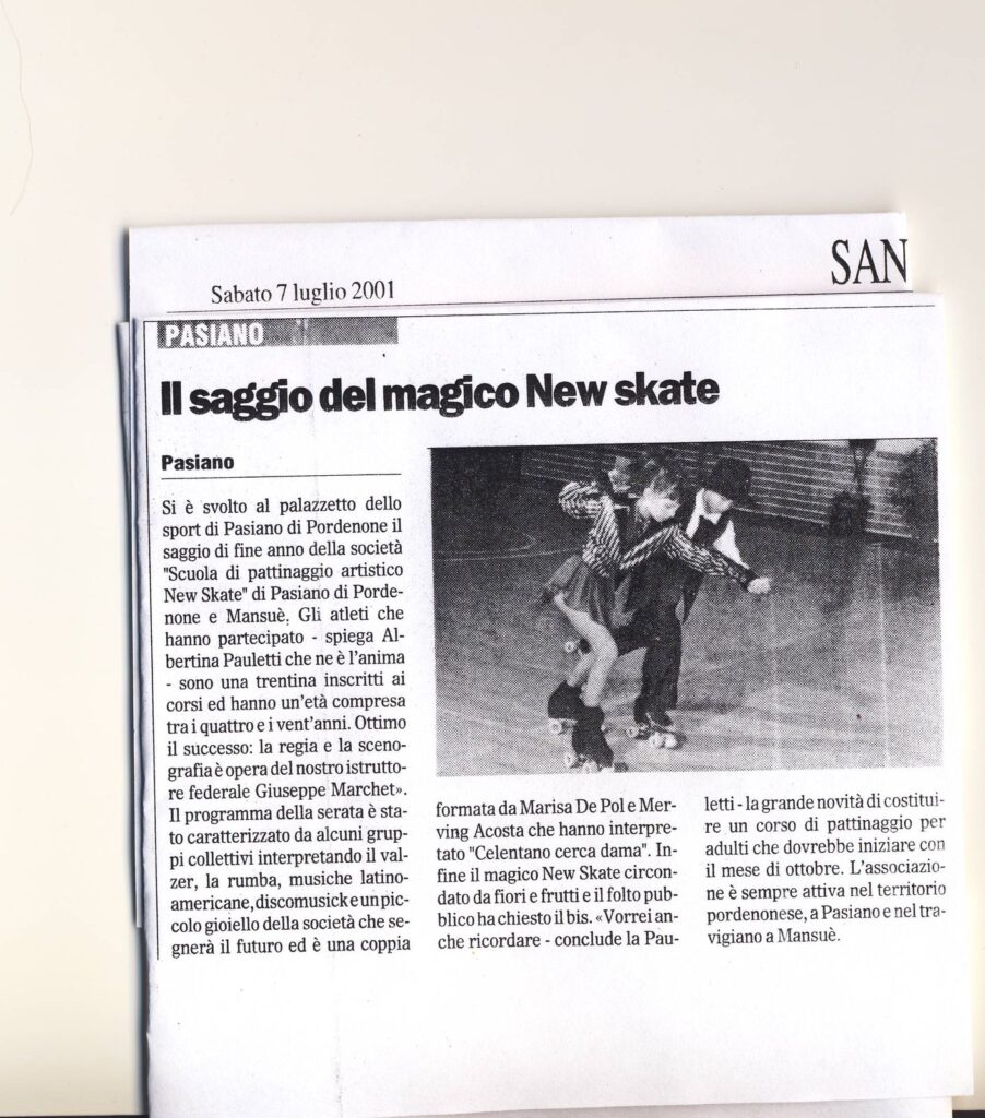 Galà Saggio New Skate a Pasiano di Pordenone 2001