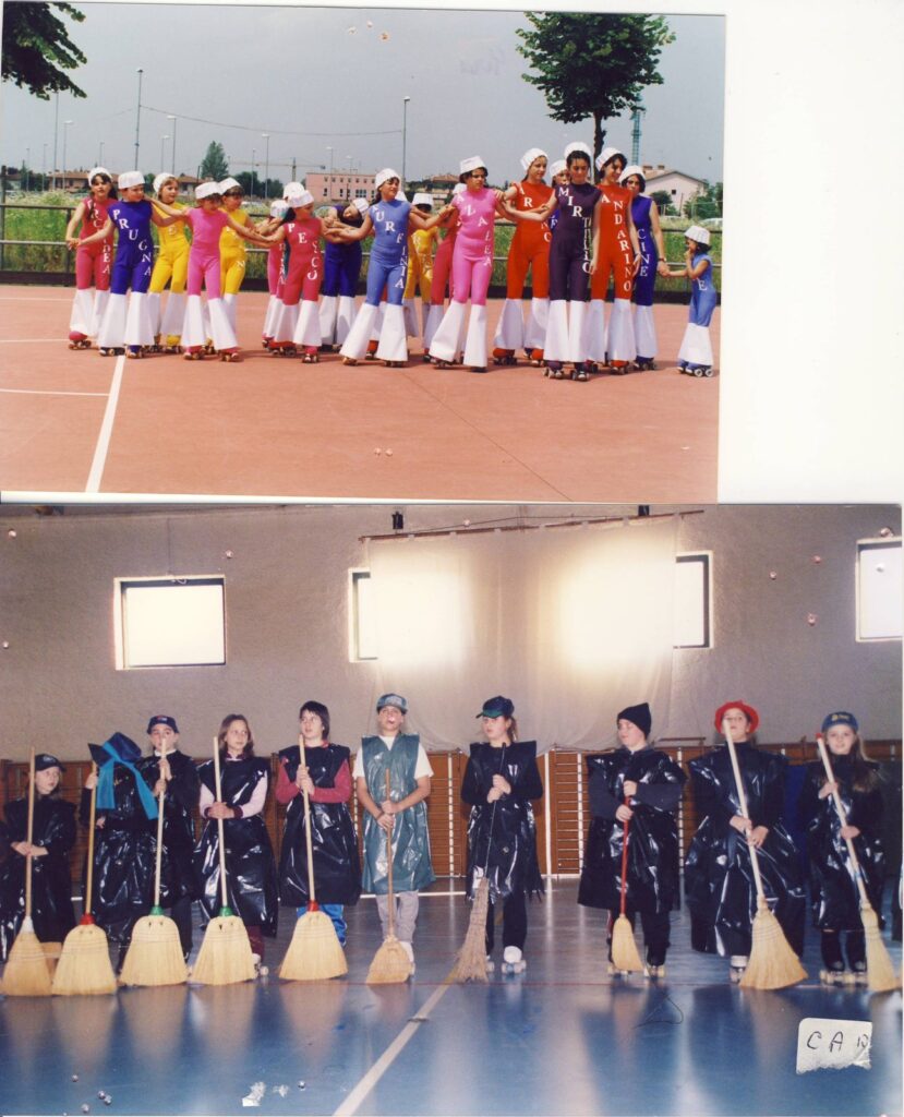 Sopra Festa Sport Mansuè 2001 e sotto festa Carnevale Pravisdomini 2001