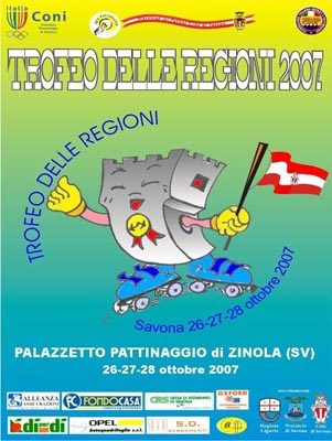Trofeo delle Regioni 2007 a Savona, 26-27-28 ottobre 2007