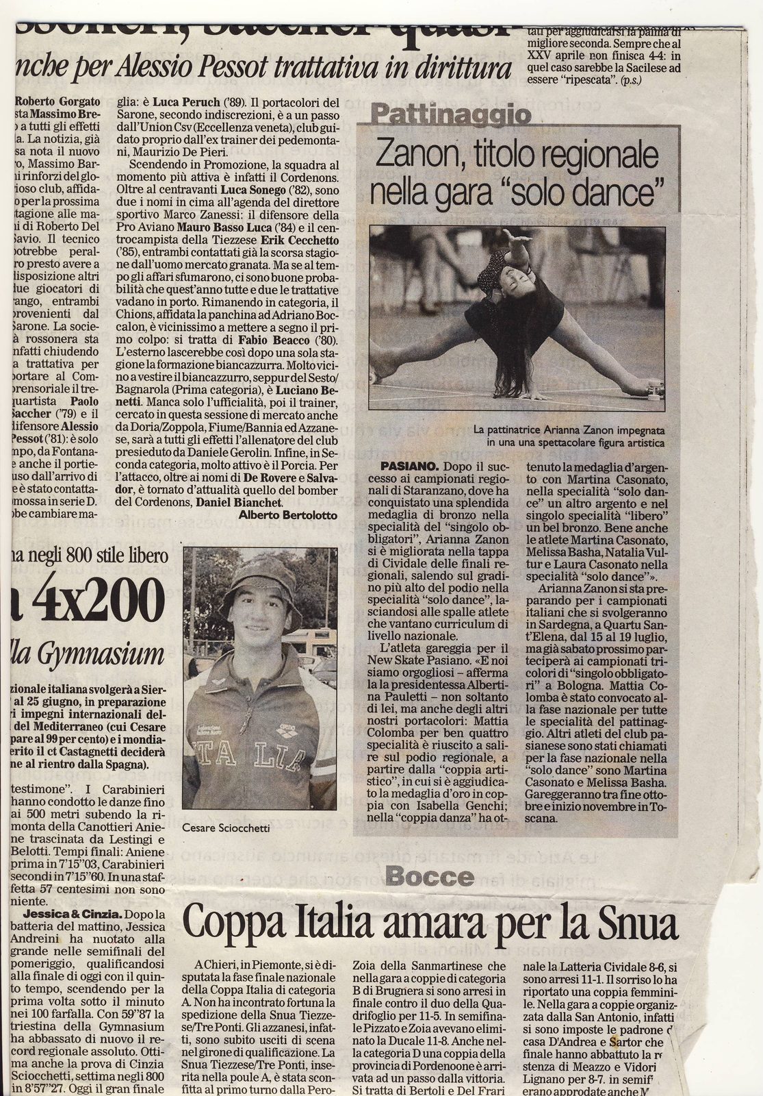 Titolo regionale di solo dance per Arianna Zanon 2009