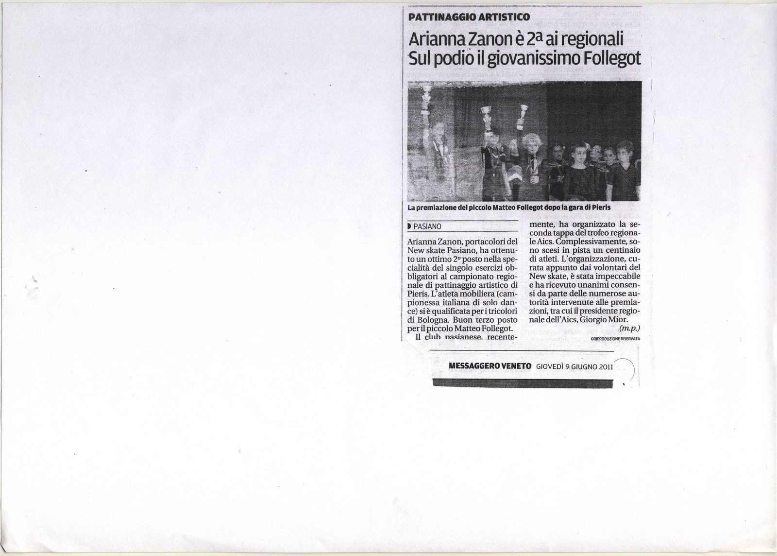 Campionati regionali 2011