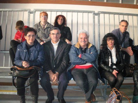 Da sinistra Luciana Cimitan, Mario Zanon, Giuseppe Marchet e Albertina Pauletti.