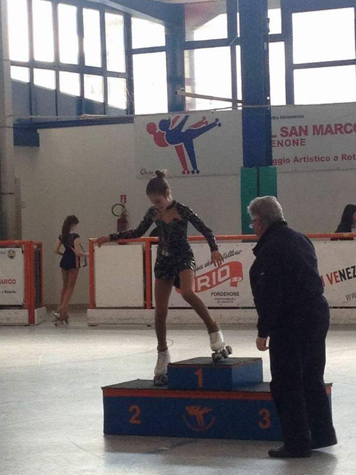 1^ Classificata Asia Facca Specialità Solo Dance Divisione Nazionale Categoria Esordienti