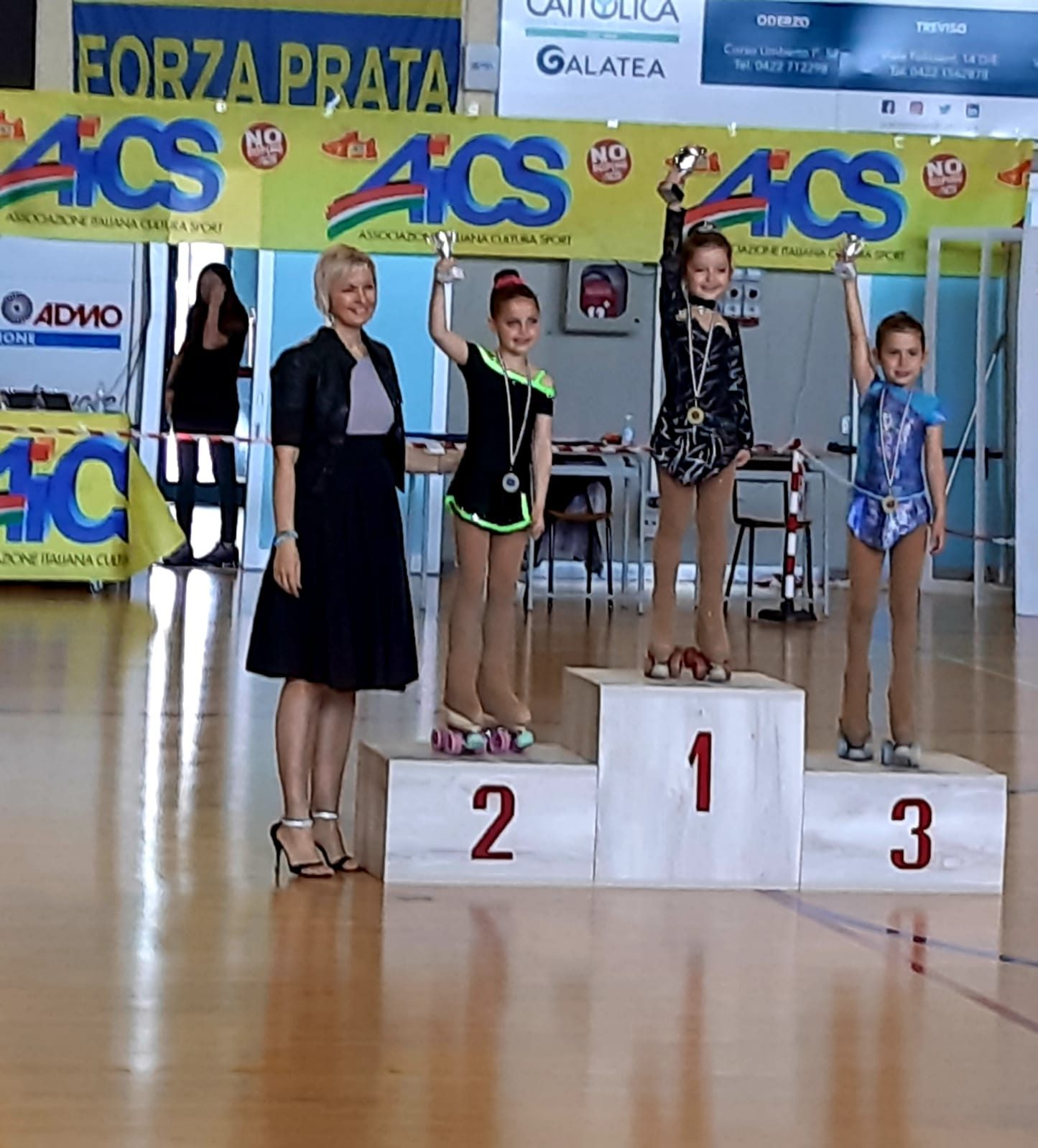 4^ Tappa Trofeo Promozionale Regionale di Pattinaggio Artistico (singolo) A.I.C.S. 25/26 Maggio 2019 "PALAPRATA" a Prata di Pordenone