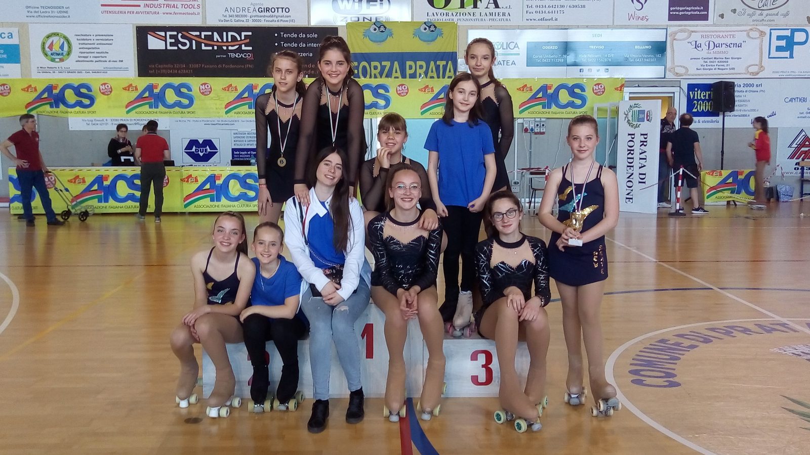4^ Tappa Trofeo Promozionale Regionale di Pattinaggio Artistico (singolo) A.I.C.S. 25/26 Maggio 2019 "PALAPRATA" a Prata di Pordenone