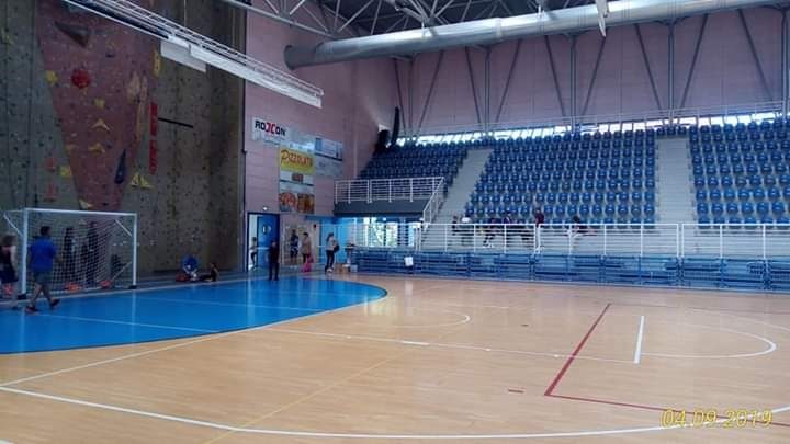 Prova pista al PalaMazzalovo di Montebelluna mercoledì 04 Settembre 2019